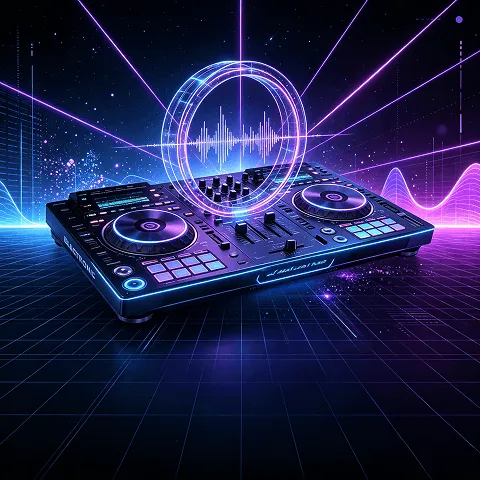 Neon Pulse On The Horizon