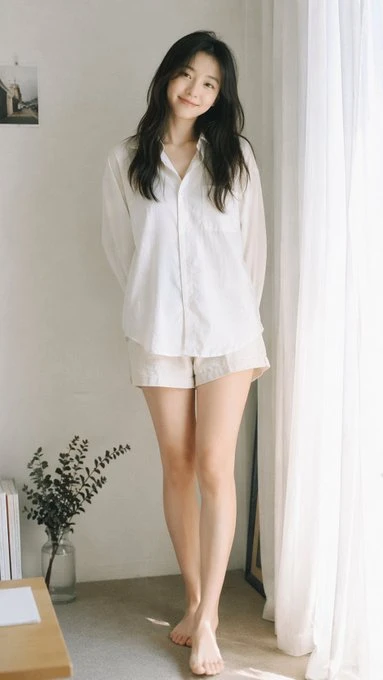 Analog Japanese-style film portrait