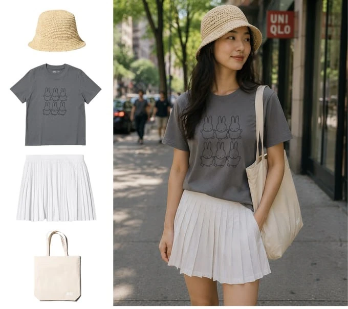 Street style fashion photograph